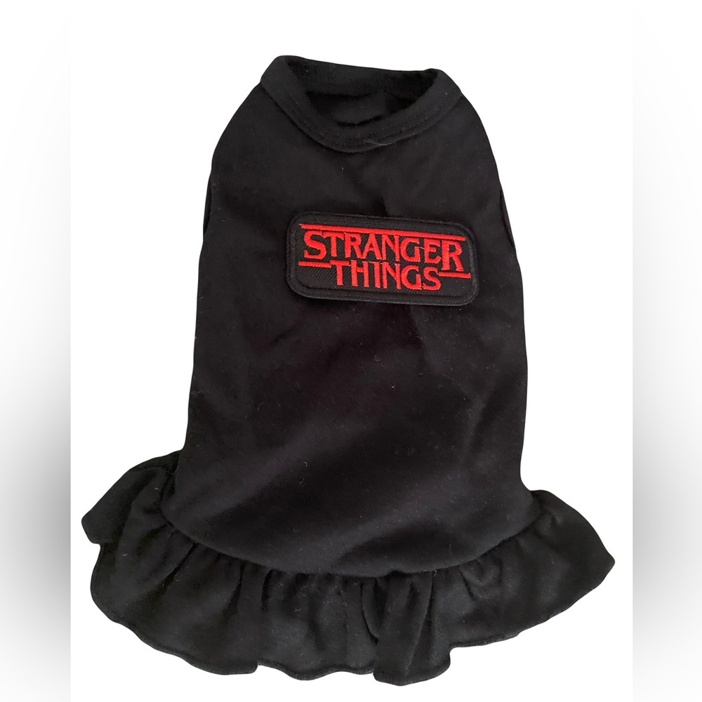 Stranger Things Dog Cat Puppy X small Dress Patch Movie Show  unique horror